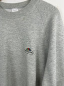 Felpa vintage sweatshirt grigia Fruit Of The Loom anni 90 (26-275) - L