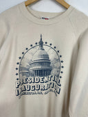 Felpa vintage sweatshirt Presidential Inauguration 1989 Made in  USA (26-276) - XL