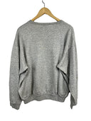 Felpa vintage sweatshirt "Auburn Football" anni 80 grigia Made in Italy (26-278) - L