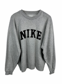 Felpa vintage sweatshirt Nike grigia anni 90 (26-280) - M