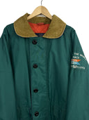 Cappotto verde Henri Lloyd by Olmes Carretti Made in England 80s (26-283) -L