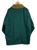 Cappotto verde Henri Lloyd by Olmes Carretti Made in England 80s (26-283) -L