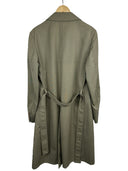 Trench kaki impermeabile anni 90 made in italy (26-285)  - M/L