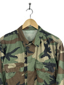 Giacca camicia militare USA Army camo woodland originale (26-290) - S