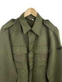 Giacca camicia militare esercito Austriaco verde chiaro originale (26-300) - M