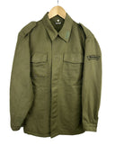 Giacca camicia militare esercito Austriaco verde chiaro originale (26-301) -S