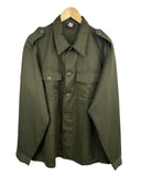 Giacca camicia militare esercito Austriaco verde scuro originale (26-302) - XL