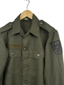 Giacca camicia militare esercito Austriaco verde scuro originale (26-303) - M