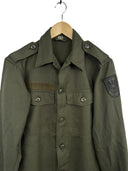 Giacca camicia militare esercito Austriaco verde scuro originale (26-303) - M