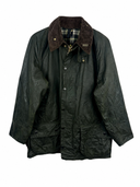 Barbour Beaufort verde C42 anni 90 con spilla cerato (26-306) - M