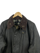 Barbour Beaufort verde C42 anni 90 con spilla cerato (26-306) - M