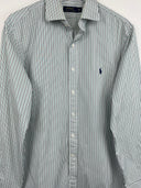 Camicia Ralph Lauren bianca a righe (2630) - L