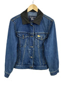 Giacca in jeans blu Burberry donna (26-343) - S