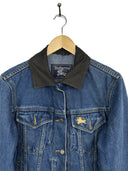 Giacca in jeans blu Burberry donna (26-343) - S