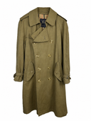 Trench doppiopetto Burberry kaki cammello (26-345) - M