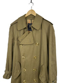 Trench doppiopetto Burberry kaki cammello (26-345) - M