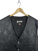 Gilet in pelle Schott anni 90 (26-348) - XXL