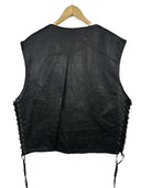 Gilet in pelle Schott anni 90 (26-348) - XXL