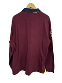 Polo rugby longsleeve Ralph Lauren bordeaux (26350) - XL