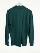 Polo verde Burberry maniche lunghe - L