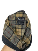 Cappuccio Barbour blu cerato (26-363) - tg u