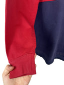 Polo Rugby longsleeve Ralph Lauren blu rossa (26-371) - S