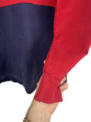 Polo Rugby longsleeve Ralph Lauren blu rossa (26-371) - S