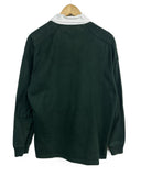 Polo rugby longsleeve Ralph Lauren verde (26-374) - M