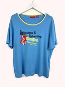 T-shirt Coca-Cola azzurra anni 80 -  L