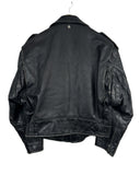 Giacca chiodo in pelle Schott Perfecto nero (26-428) - S/38
