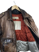 Giacca bomber aviator Redskins marrone imbottita (26-439) - L