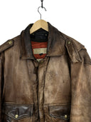 Giacca bomber aviator Redskins marrone imbottita (26-439) - L