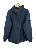 Giacca Stone Island blu light soft shell (26-456) - XL