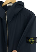Giacca Stone Island blu light soft shell (26-456) - XL