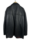 Giacca in pelle nera Schott oversize (26-459) - 3XL