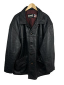 Giacca in pelle nera Schott oversize (26-459) - 3XL