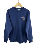 Felpa  blu  Fruit Of The Loom anni 90 (26-461) - L