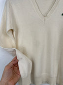 Maglione Lacoste beige in lana donna (26-467) - XS
