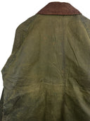 Raro Barbour Beaufort verde 2 corone anni 80 (26-478) - M/L