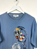 T-shirt Iceberg blu anni 90 Mickey Mouse - XL