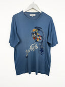 T-shirt Iceberg blu anni 90 Mickey Mouse - XL