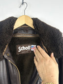 Giacca bomber in pelle Schott marrone aviator (26-496) - L/XL 48