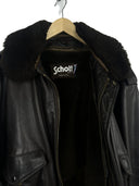 Giacca bomber in pelle Schott marrone aviator (26-496) - L/XL 48