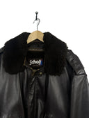 Giacca bomber in pelle Schott marrone aviator (26-496) - L/XL 48