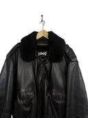 Giacca bomber in pelle Schott marrone aviator (26-496) - L/XL 48