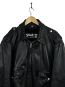 Giacca bomber in pelle Schott nero aviator (26-519) - L/XL