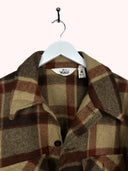Giacca Woolrich beige a quadri in lana - L