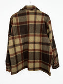 Giacca Woolrich beige a quadri in lana - L