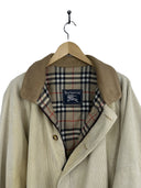 Giacca in velluto a costine beige Burberry 90s (26-521) - XL