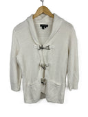 Cardigan bianco Ralph Lauren manica 3/4 donna (26-523) - L